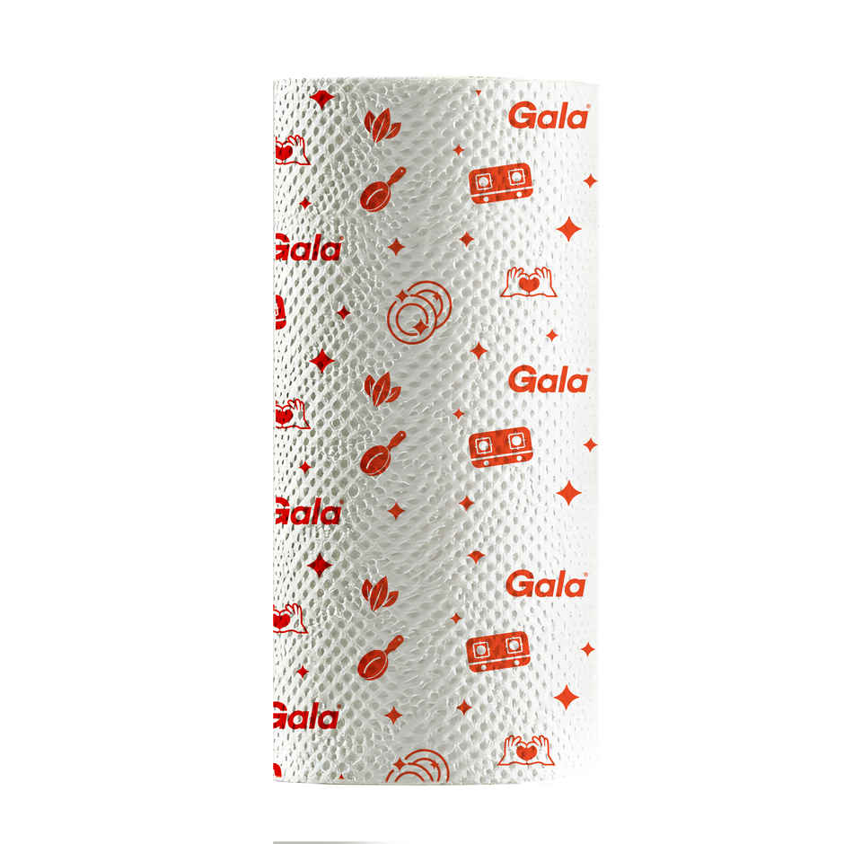 Gala Anti-Bacterial, Reusable Kitchen Towel Roll 80 Washable Wipes per Sheet