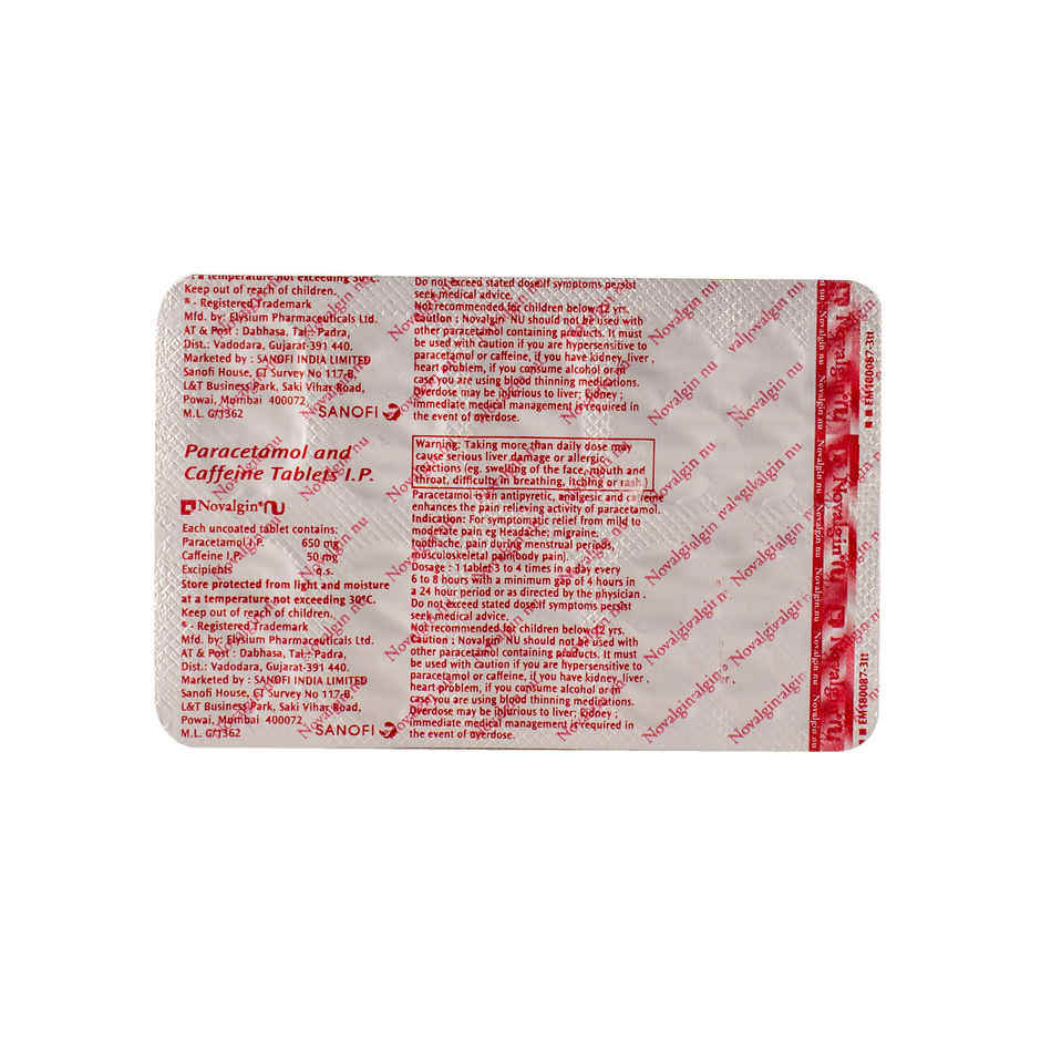 Novalgin NU Tablet