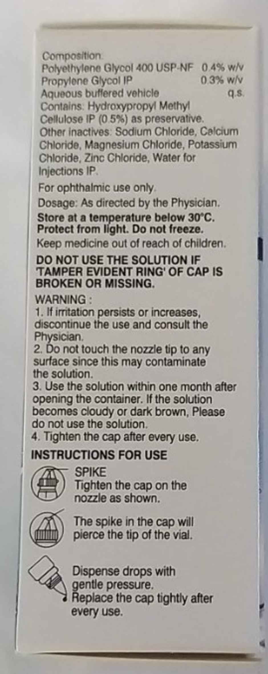 Sensieyes Plus Eye Drop