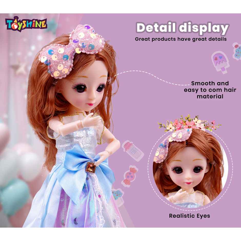 Toyshine Candy Doll Set With Purse | Roleplay Toy For Girls | 3+ Years Old