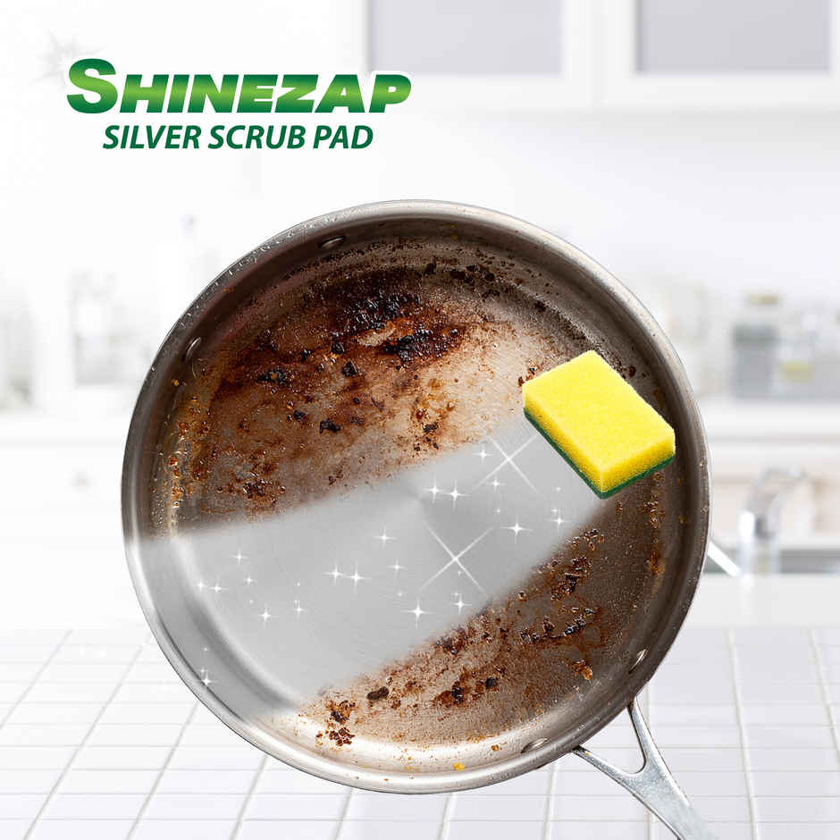 Shinezap Sponge Scrubber Combo