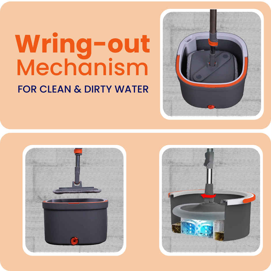 Chakaachak Ultra Spin Bucket Mop
