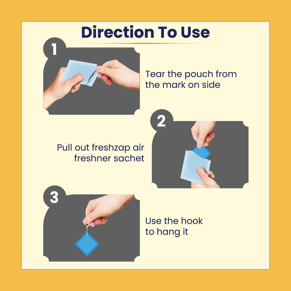 Freshzap Morning Mist Gel Pocket