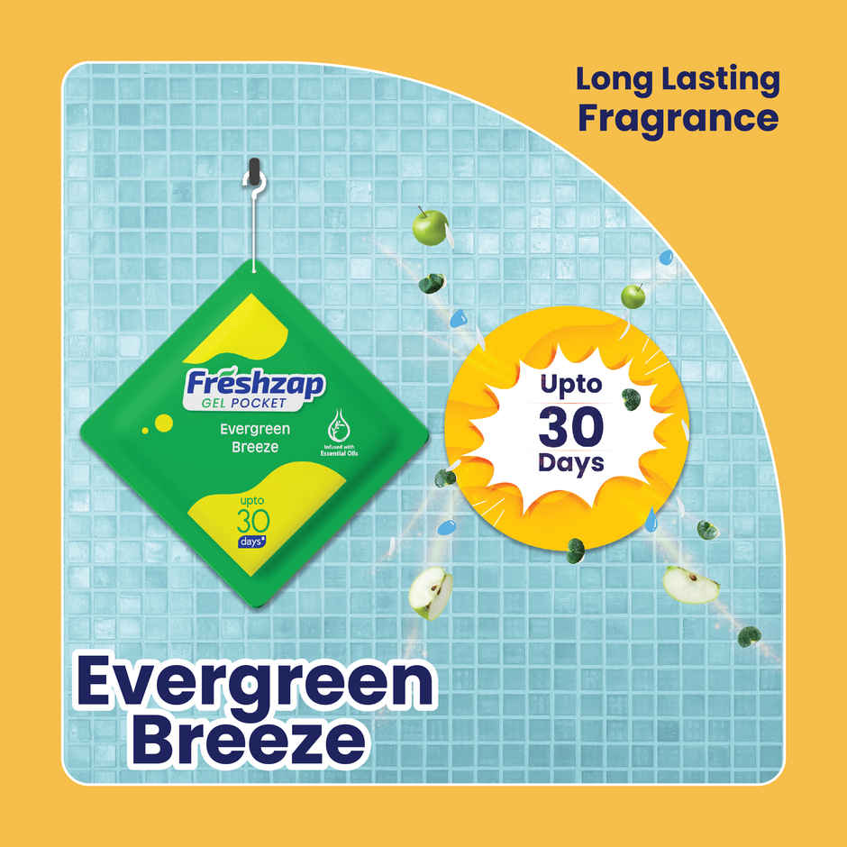 Freshzap Evergreen Breeze Gel Pocket
