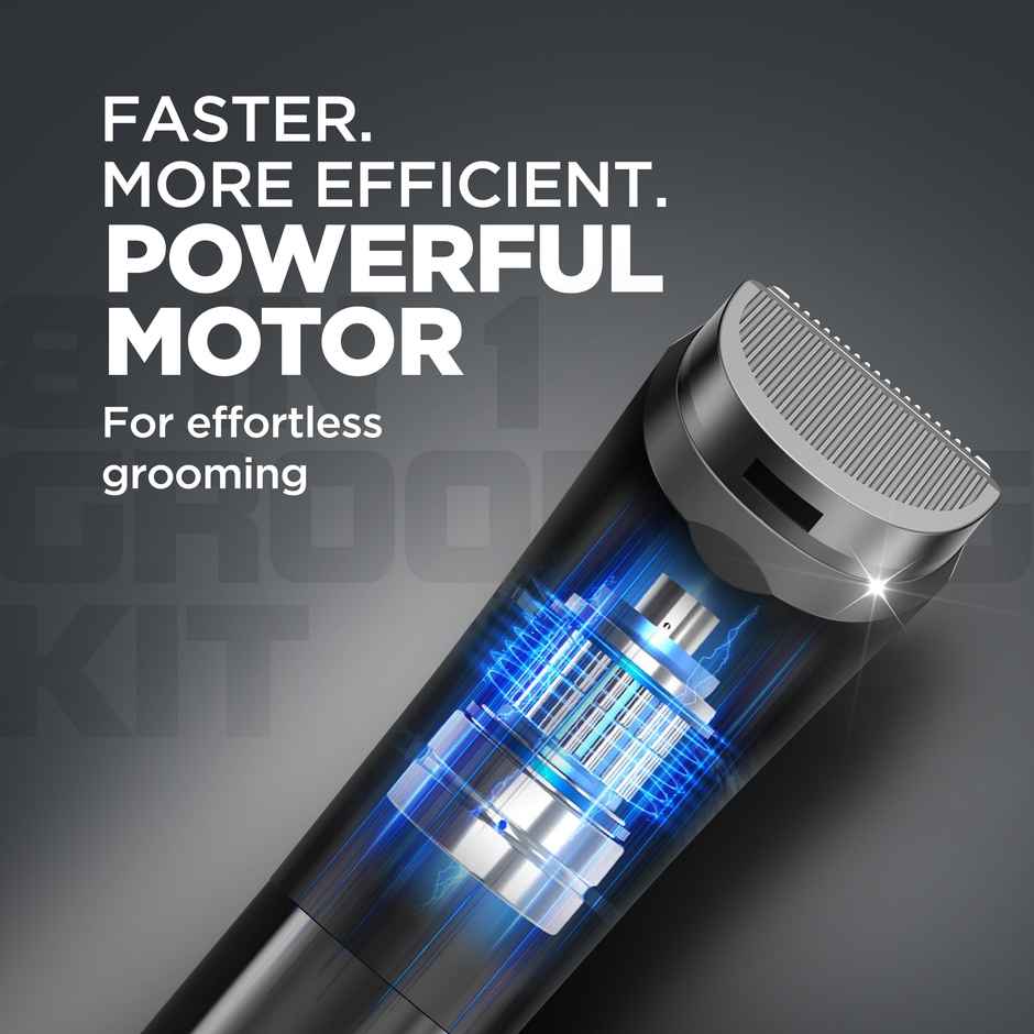 Havells 8 in 1 Grooming Kit with Special Blade Nose Ear Trimmer 6 Combs GS4008