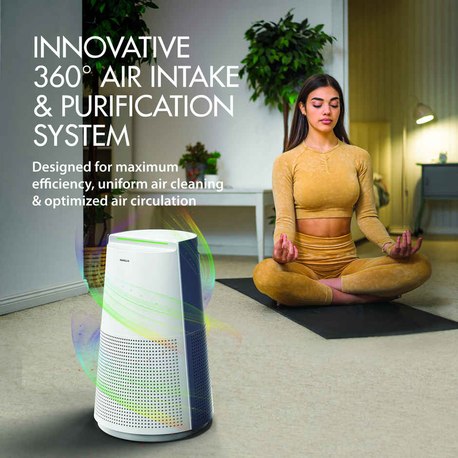 Havells Studio New Launch Breathe AP310 Air Purifier for Home | Office with 360 Degree Purification