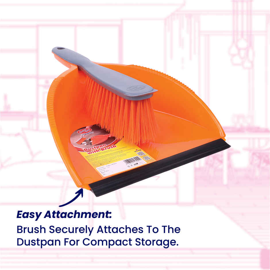 Chakaachak Dustpan with Brush