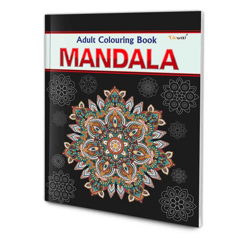 Mandala - Adult Colouring Book - Relaxing Art Coloring | Mandala Art Colouring Book for Adults & Kids