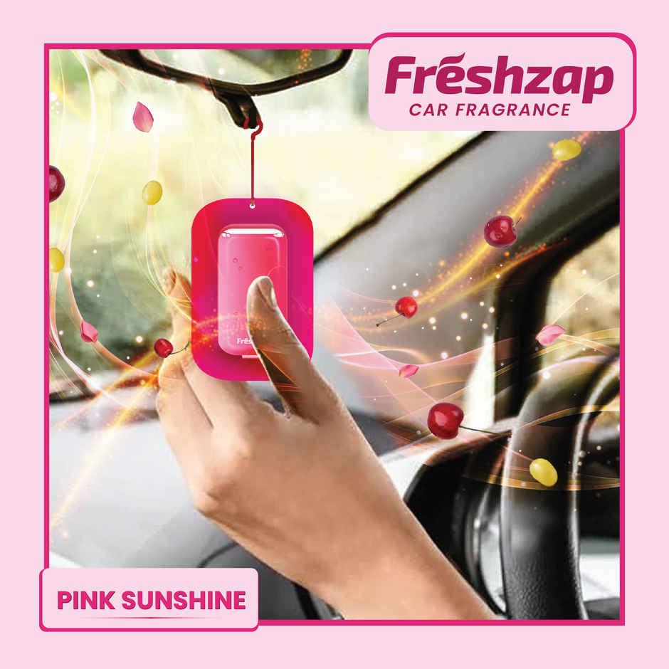 Freshzap Car Fragrance Pink Sun Shine
