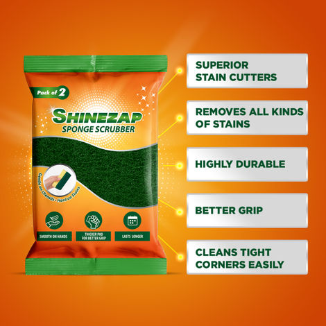 Shinezap Sponge Scrubber