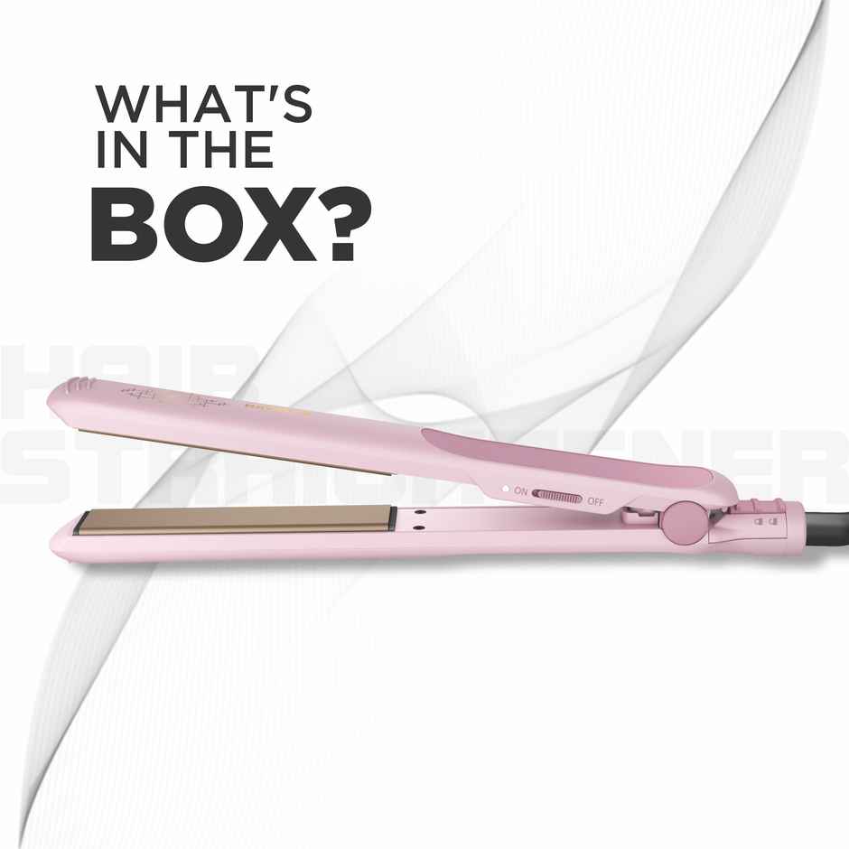Havells Hair Straightener | HS3406 | Kera Nourish | Pink