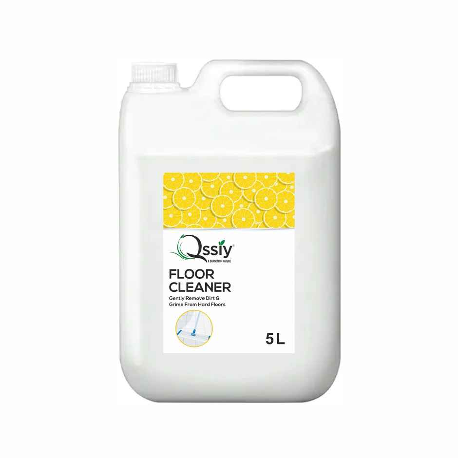 Qssiy Lemon Floor Cleaner Liquids | Bathroom Surface Cleaning Liquid