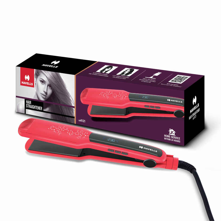 Havells Hair Straightener Hs4121 Red
