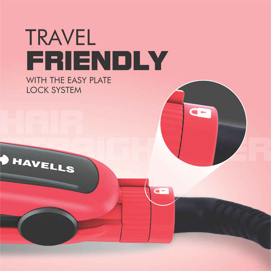 Havells Hair Straightener Hs4121 Red