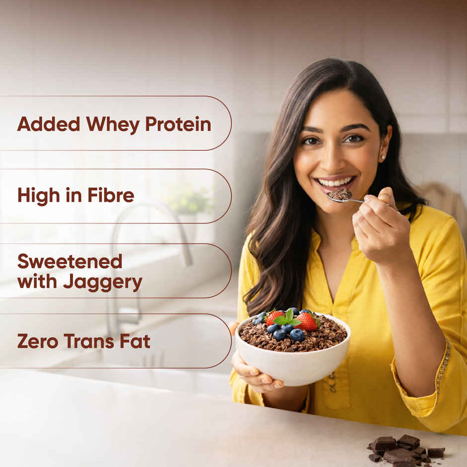 Pro.Fitness 24g High Protein Oats - Dark Chocolate |From makers of MyFitness peanut butter