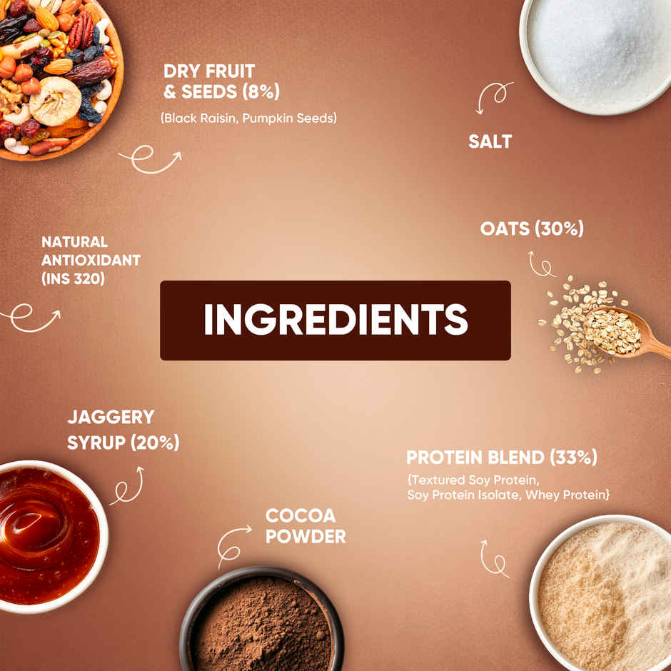 Pro.Fitness 24g High Protein Oats - Dark Chocolate |From makers of MyFitness peanut butter