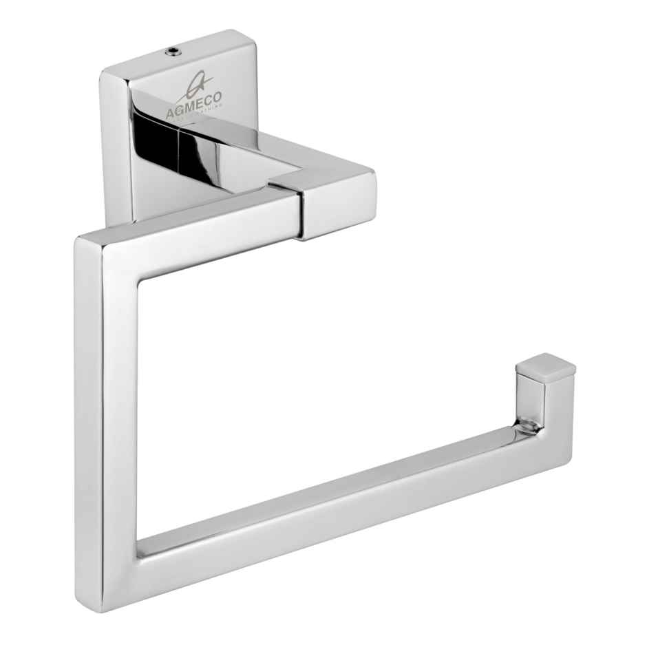 Agmeco Stainless Steel Towel Ring - Durable | Rust-Resistant | Wall-Mounted | Bathroom Organizer