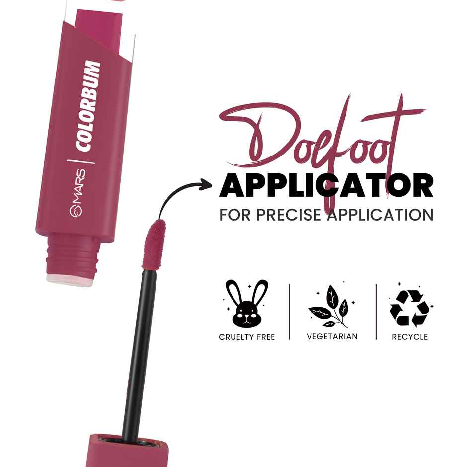 MARS Cosmetics Colorbum Liquid Matte Lipstick For Women (11-Dusky Dubai)