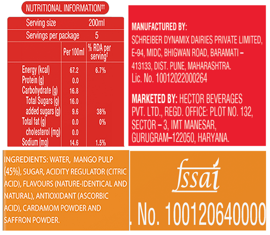Paper Boat Aamras Drink Combo