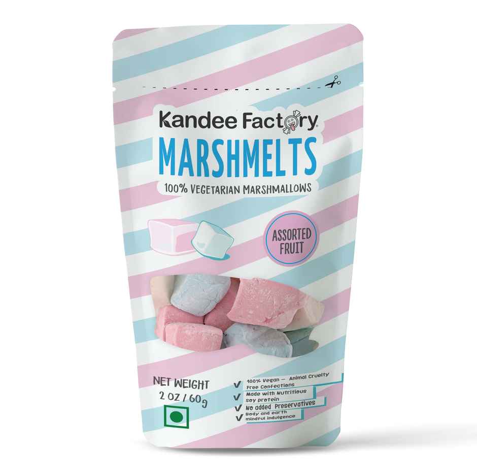 Veg Marshmelts Marshmallow - Assorted Fruit Flavour