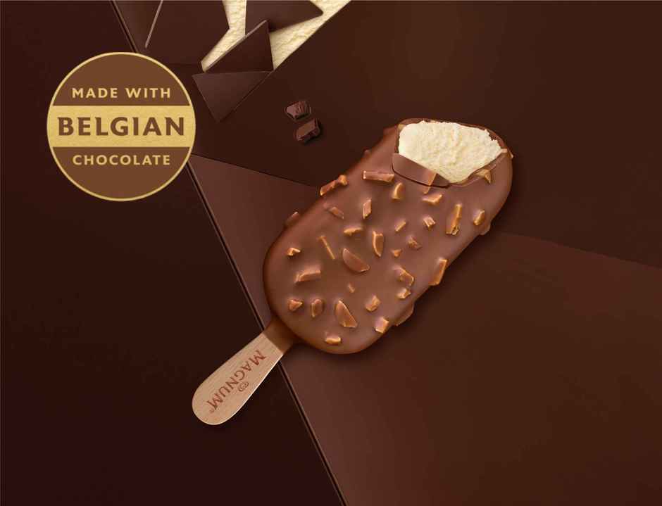 Kwality Wall's Magnum Chocolate Almond Ice Cream Stick