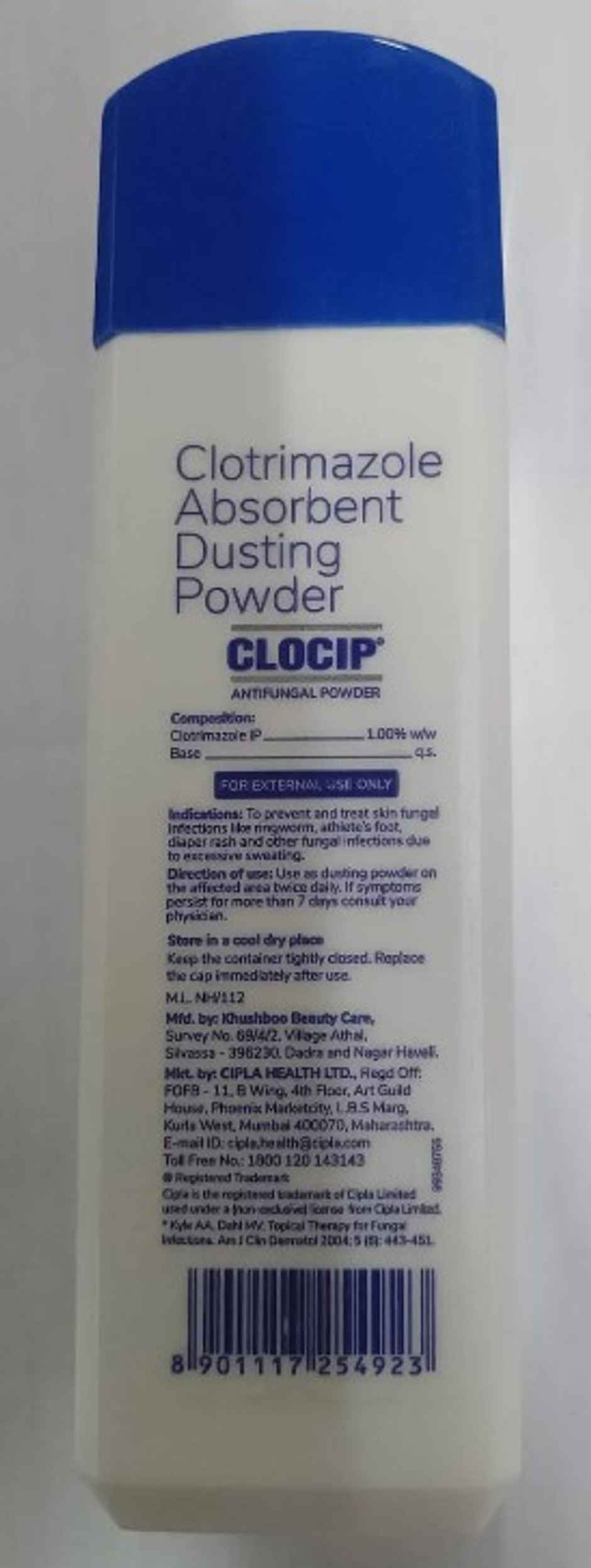 Clocip AntiFungal Powder