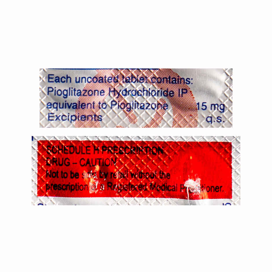 Pioglar-15 Tablet