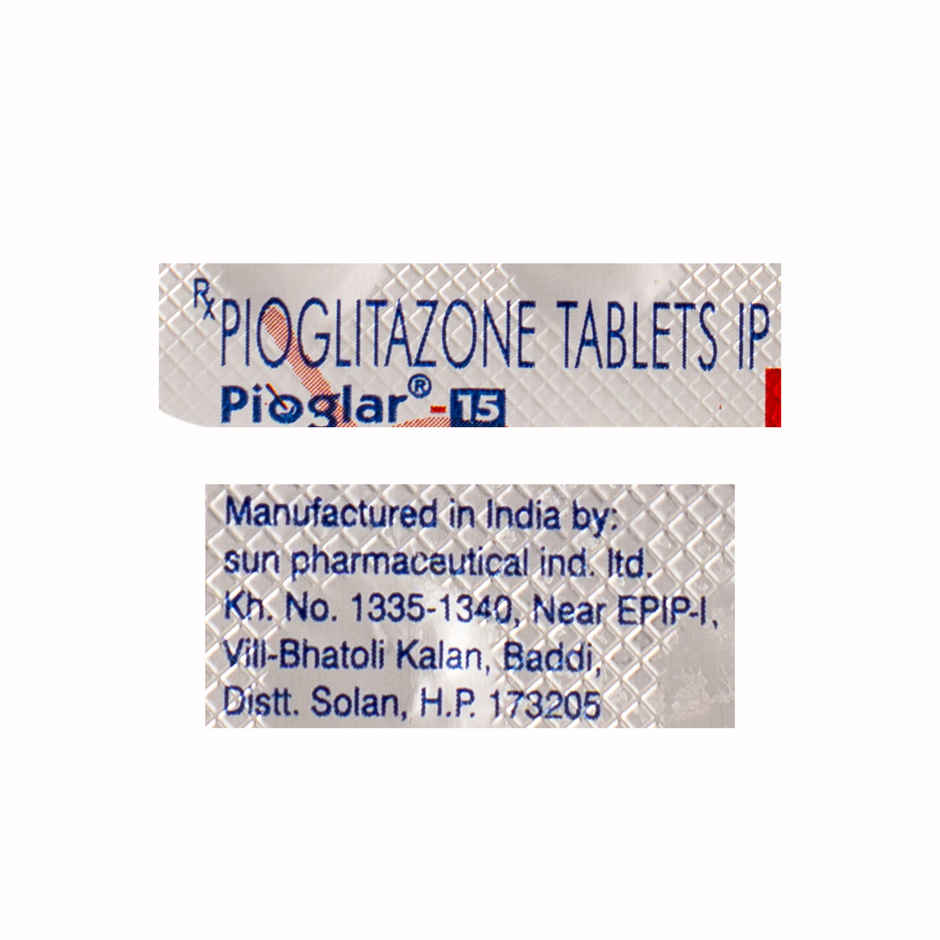 Pioglar-15 Tablet