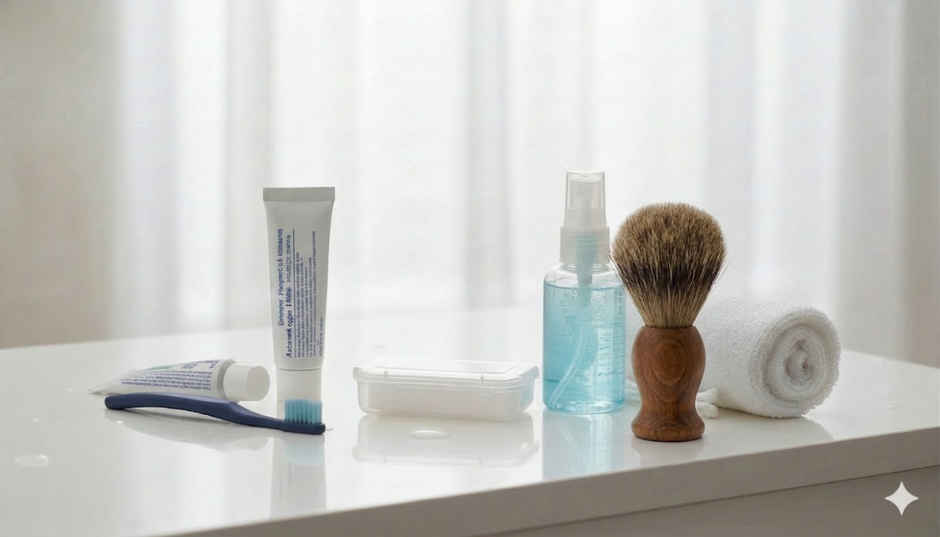 Crystal Pure Duo Alum Deodorant Stones with Travel Case