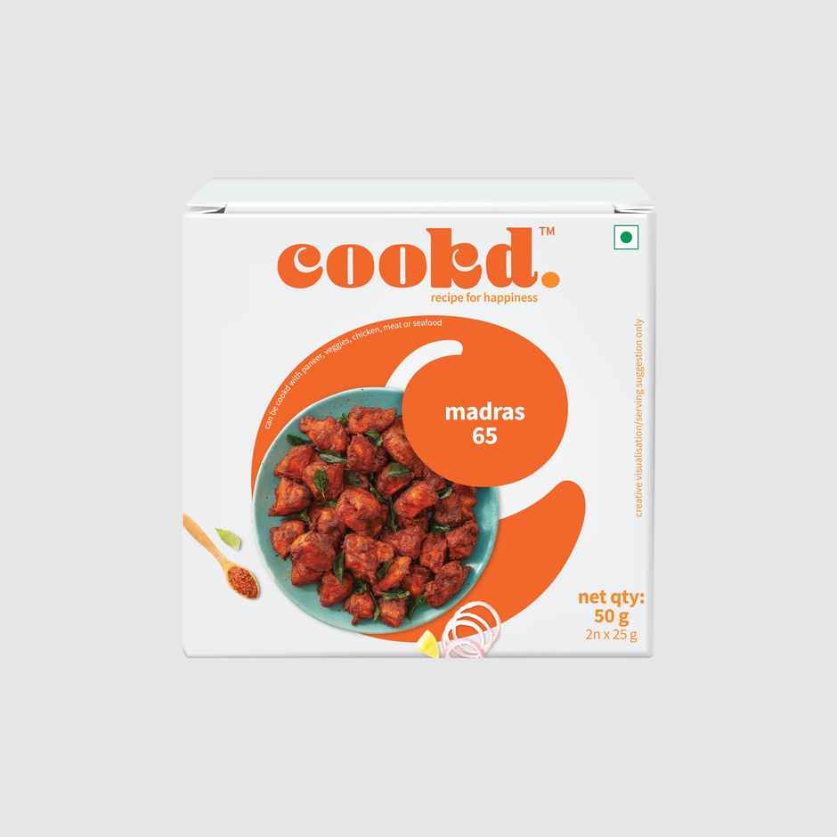 Cookd Madras 65 | Spicy & Crispy Snack