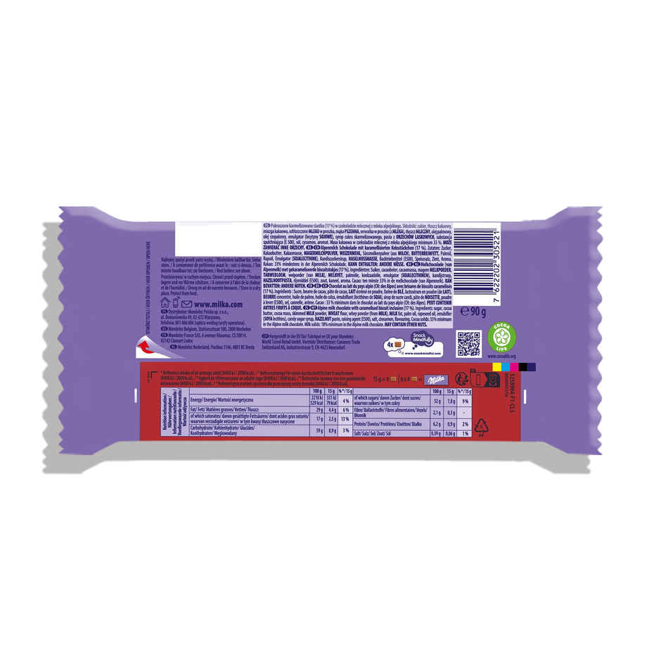 Milka Lotus Biscoff Bar