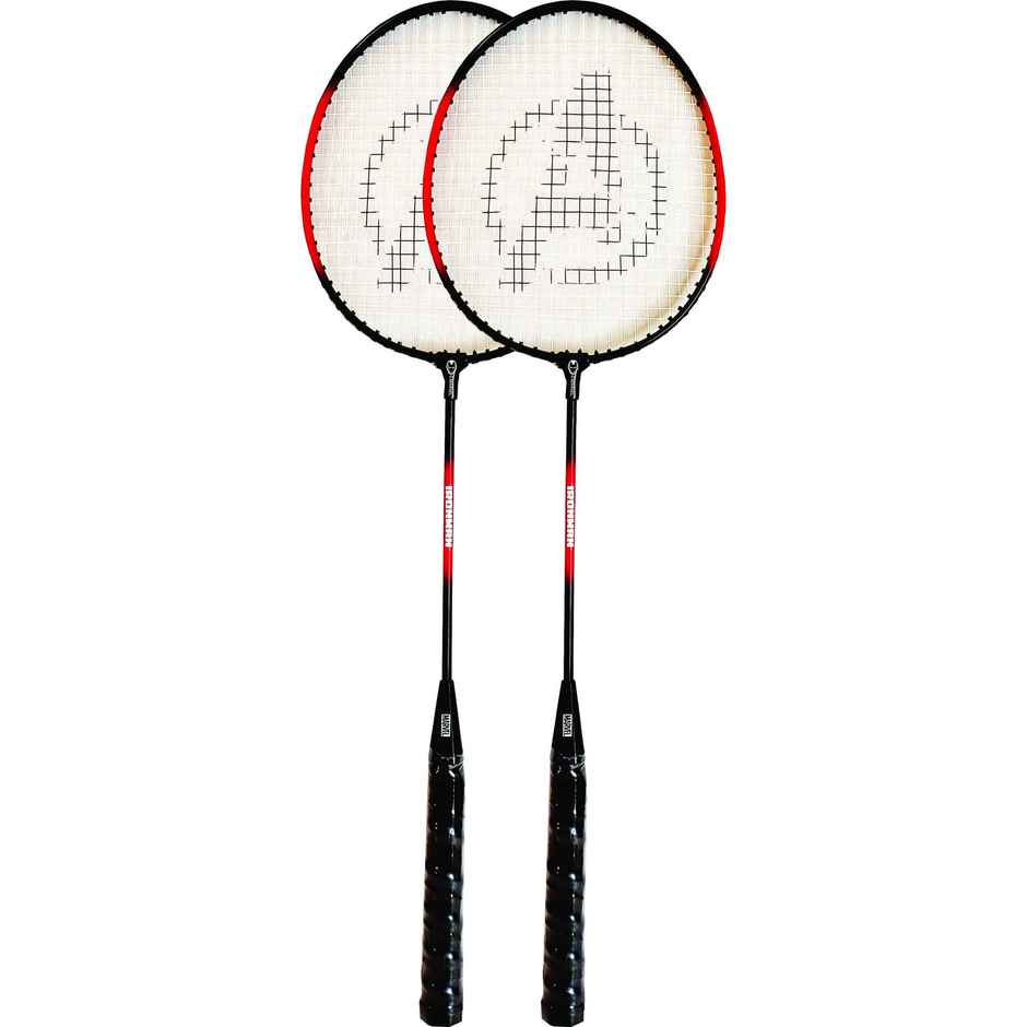 Hamleys Starter Iron Man Badminton Racket Set of 2 Multicolour, 6Y+