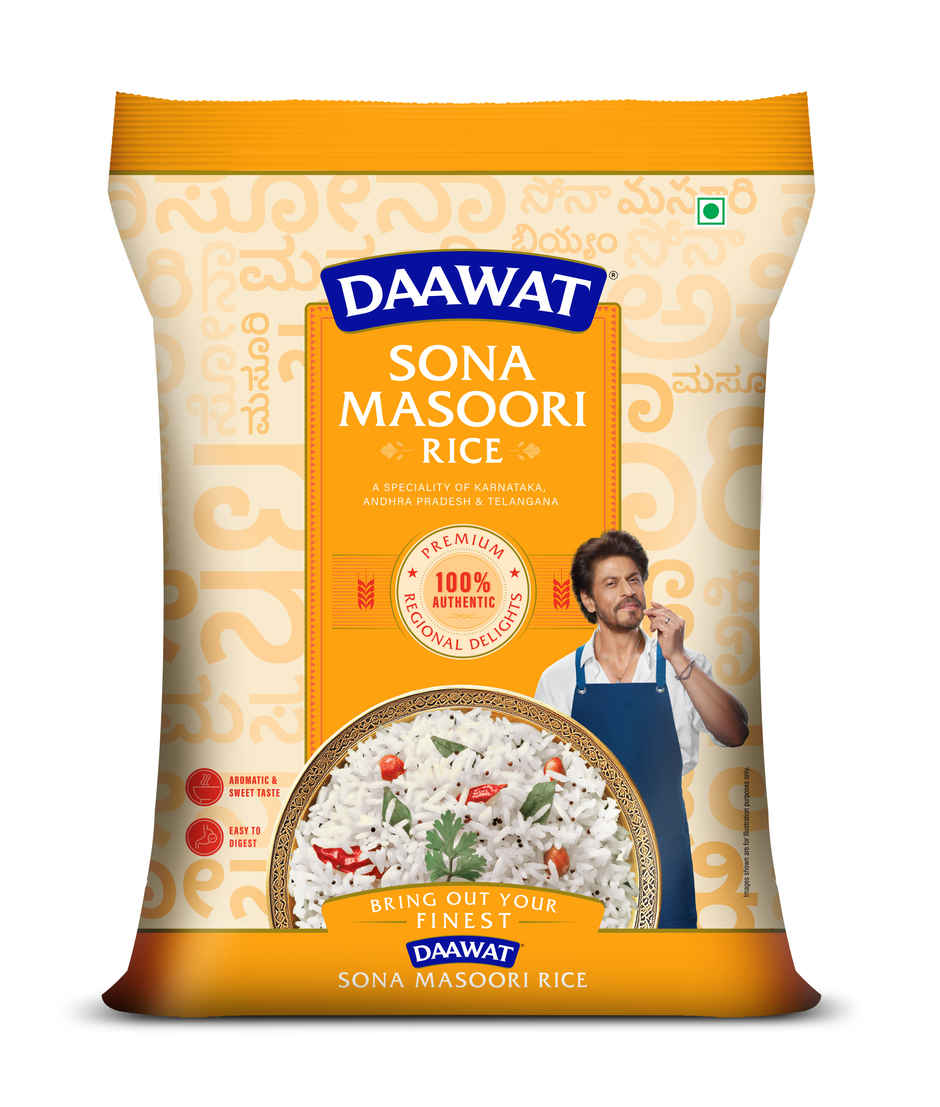 Daawat Premium Sona Masuri Rice | Medium Grain Combo