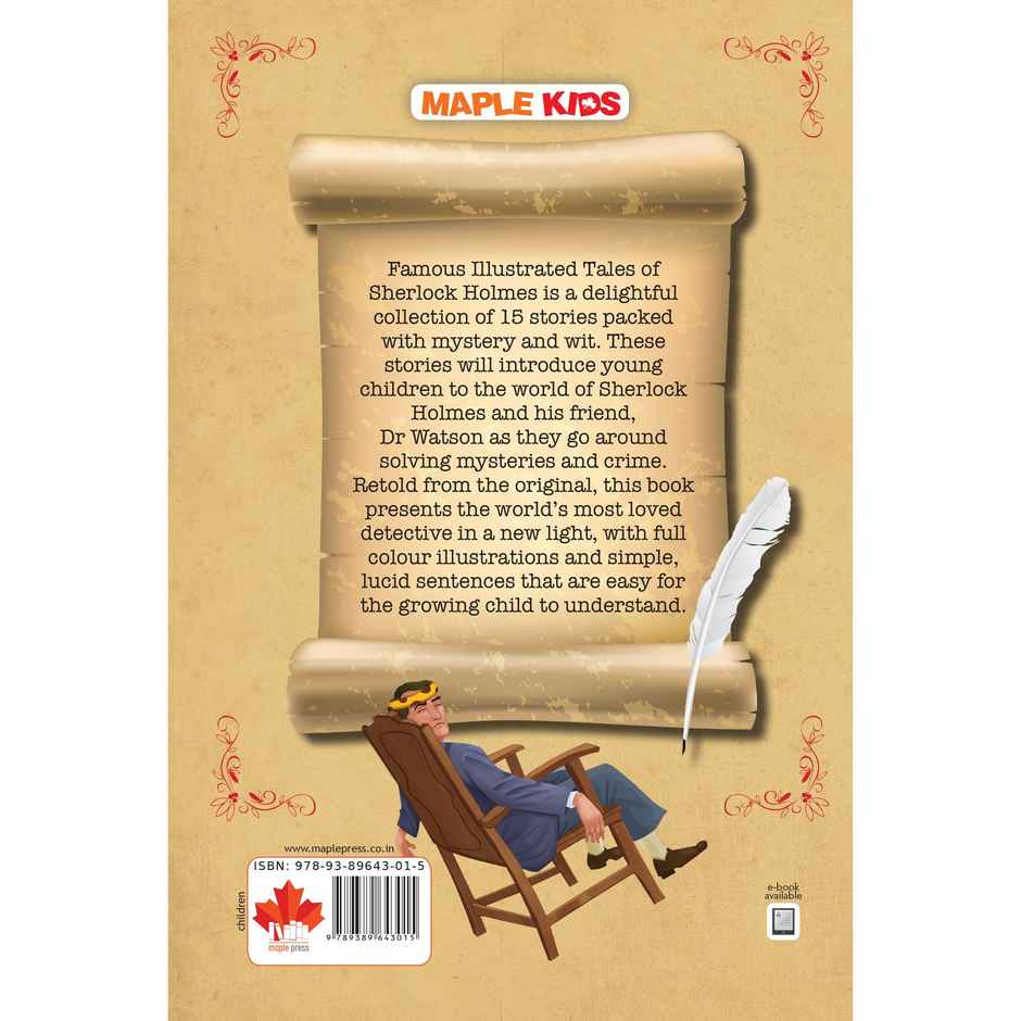 Sherlock Holmes | Illustrated | | Story Book for Kids | English Short Stories for Children