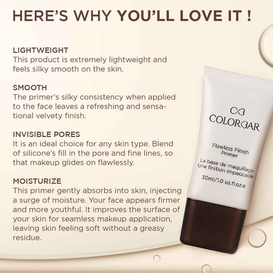 Colorbar Flawless Finish Primer Transparent