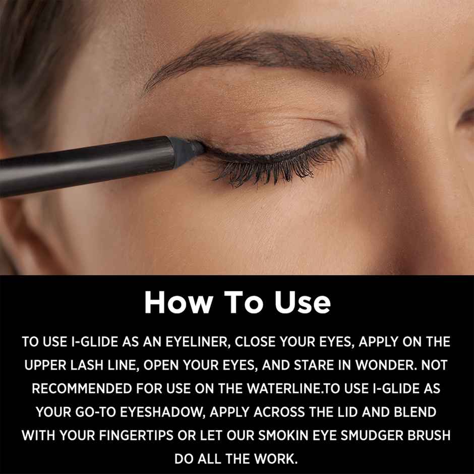 Colorbar I-Glide Eye Pencil - Blackout