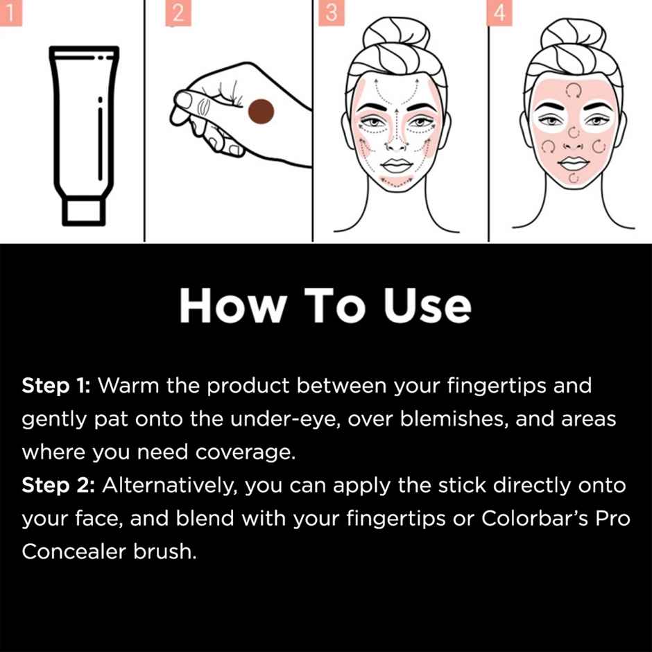 Colorbar Matte Full Cover Make Up Stick Warm Beige