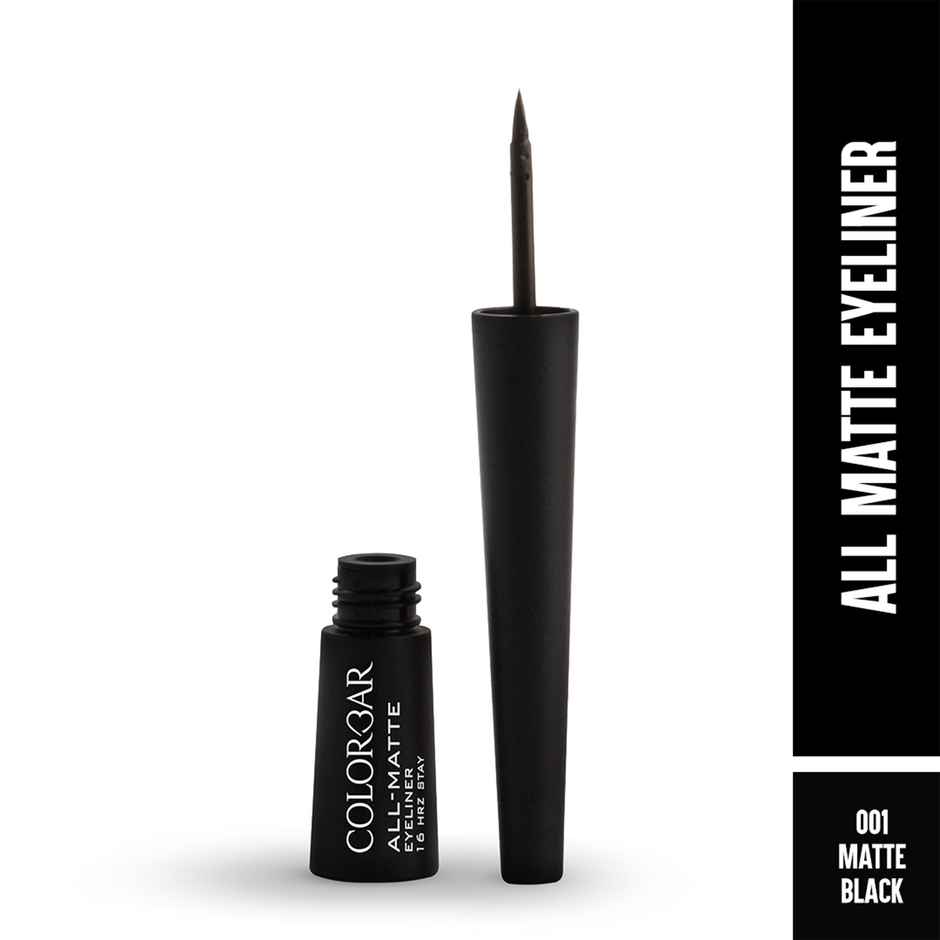 Colorbar All-Matte Eyeliner | Matte Black 001
