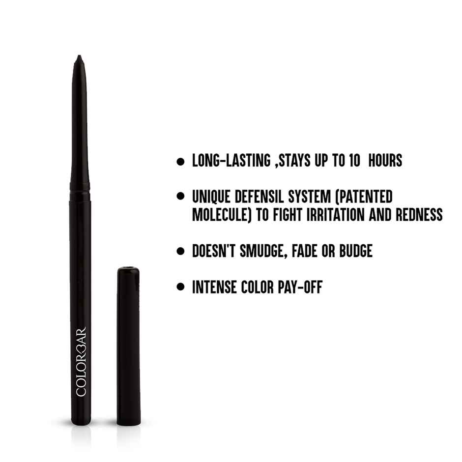 Colorbar Mesmereyes Kajal Black 001