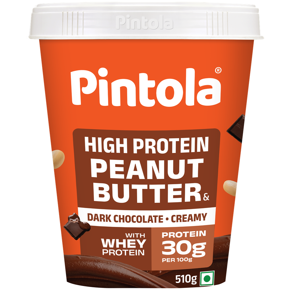 Pintola High Protein Dark Chocolate Peanut Butter - Creamy