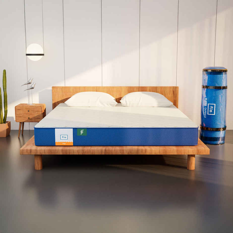Flo Ortho Mattress Sleep Well with our Mattress | 6 inch Mattress in King Size (72 x 72 x 6 inch)