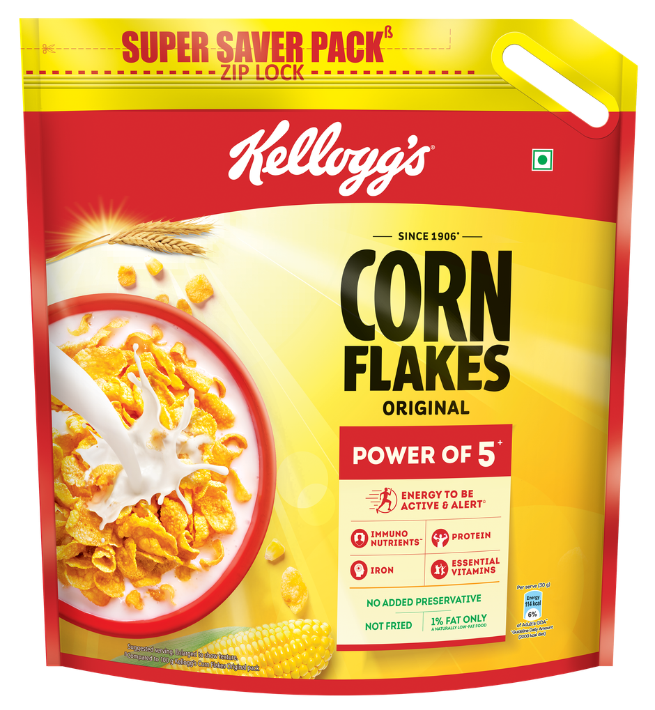 Kellogg's Corn Flakes Power of 5 (Super Saver PacK)
