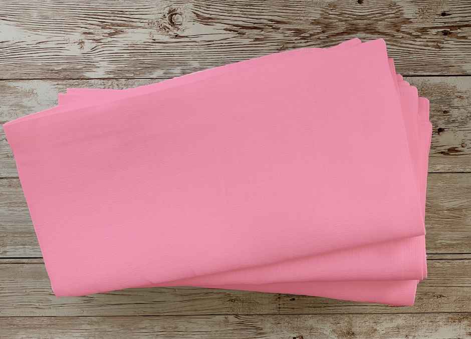 Lushomes Cloth Napkin - Baby Pink | Mitted Corners | 18 x 18 inch | 45 x 45 cm