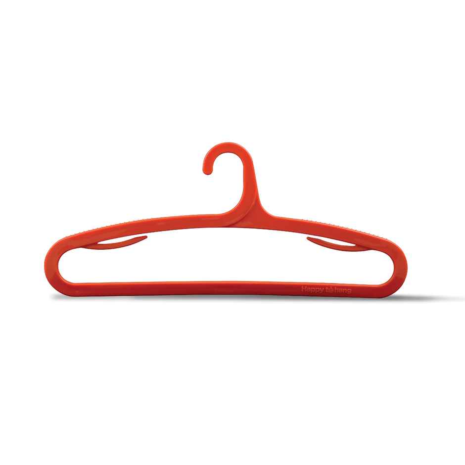 Happy To Hang Officio Polypropylene Hanger, Pack Of 6