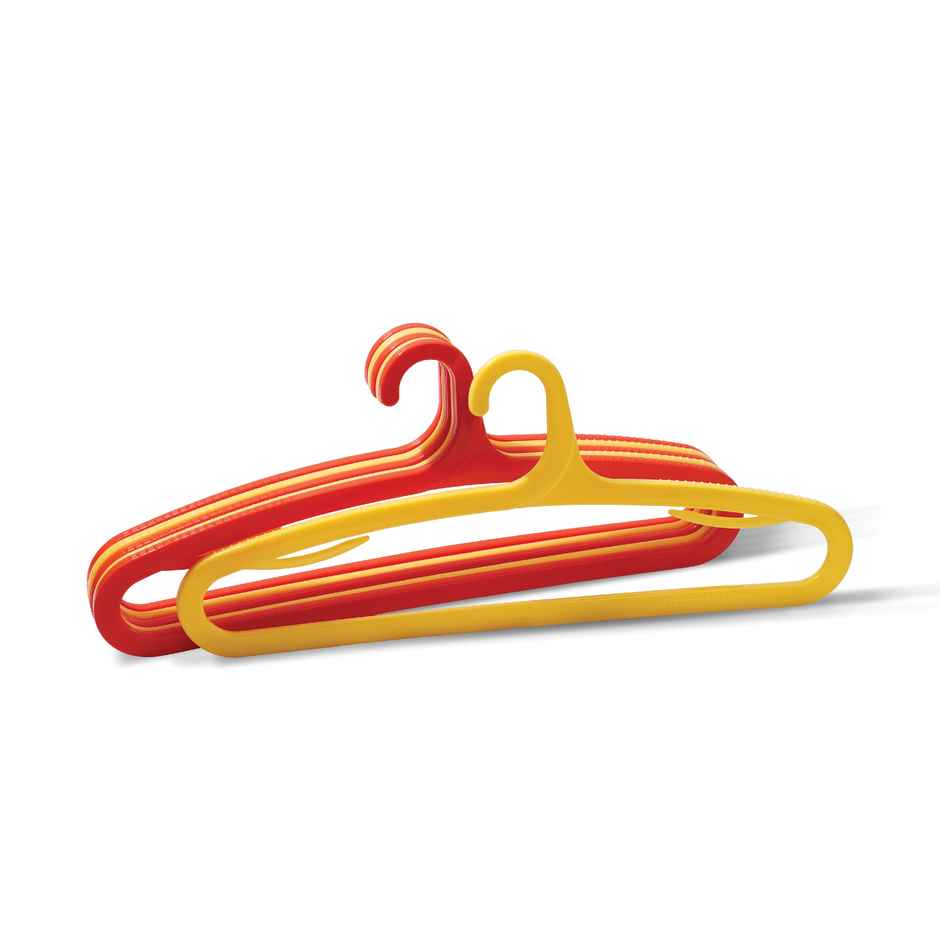 Happy To Hang Officio Polypropylene Hanger, Pack Of 6 Combo 