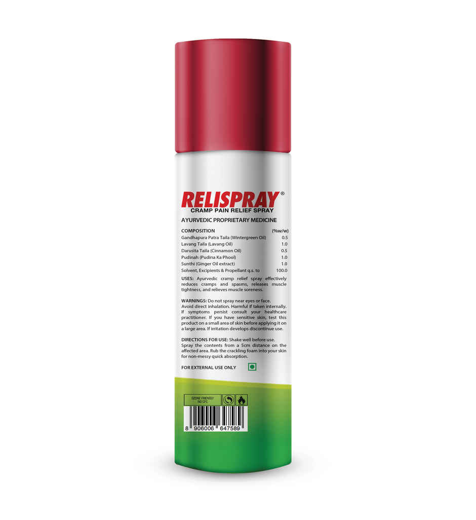Relispray Fast Cramp Relief Spray