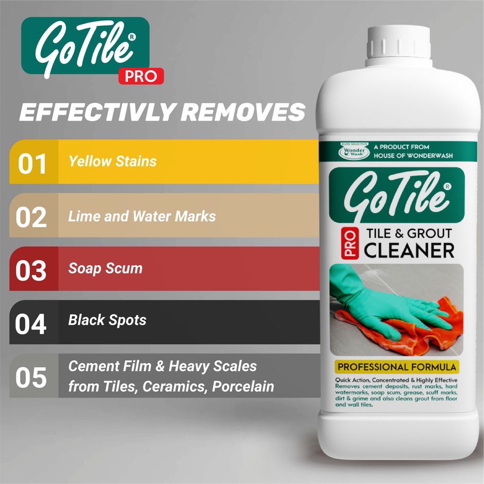 Gotile Pro Tile & Grout Floor Cleaner