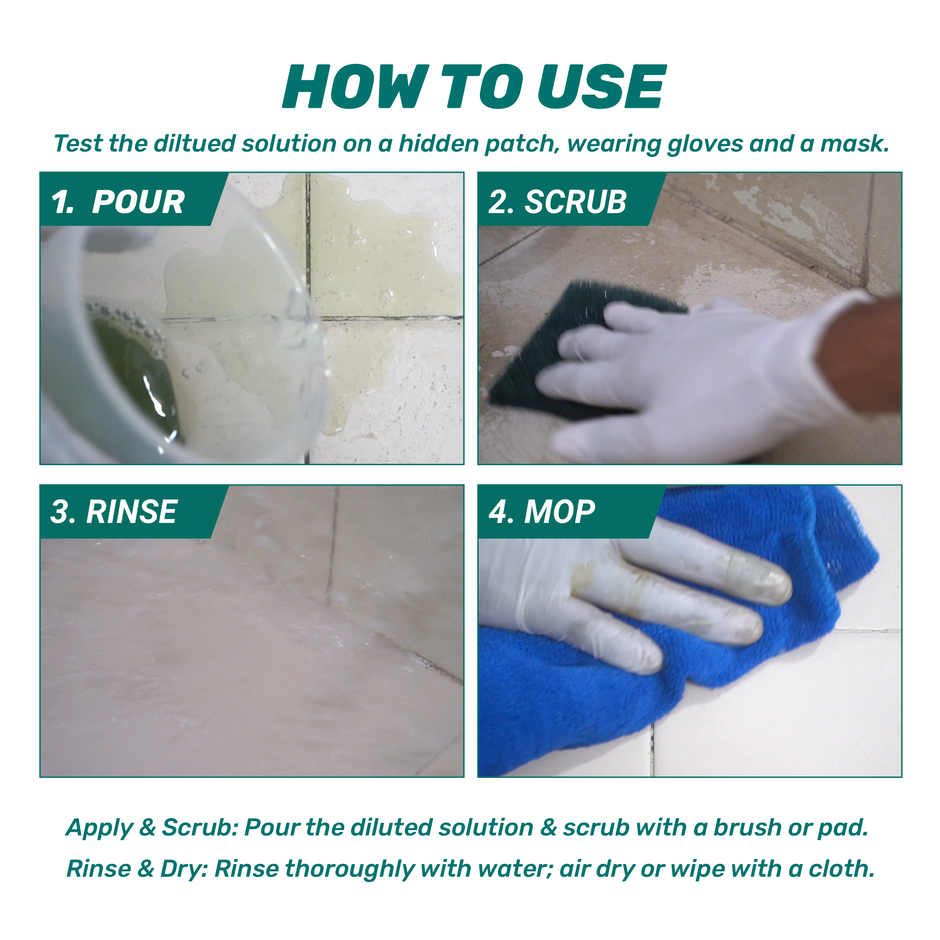 Gotile Pro Tile & Grout Floor Cleaner