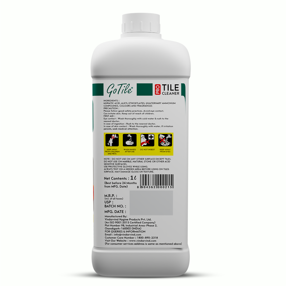 Gotile Pro Tile & Grout Floor Cleaner