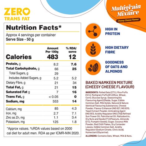Fit & Flex Multigrain Mixture Cheesy Cheese